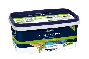 BOSTIK COLLE SOLS PLASTIQUES, PVC, VINYLES EN SEAU DE 3,5 KG