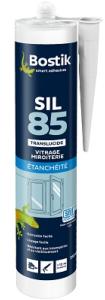 BOSTIK SIL 85 VITRAGE TRANSLUCIDE EN CARTOUCHE DE 310 ML