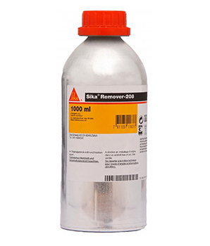 SIKA REMOVER 208 TRANSPARENT EN FLACON DE 1 L - PAR 4