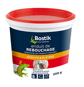 BOSTIK ENDUIT DE REBOUCHAGE PATE EN POT DE 500 GR