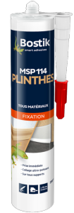 BOSTIK MSP 114 PLINTHES TOUS MATERIAUX EN CARTOUCHE DE 290 ML