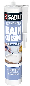 SADER MASTIC BAIN CUISINE FACILE A LISSER TRANSP CARTOUCHE DE 310 ML