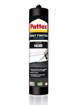 PATTEX JOINT FINITION NOIR EN CARTOUCHE DE 300 ML - par 24