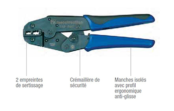 MECATRACTION CEB3550 PINCE A SERTIR