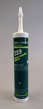 DOW CORNING 739 NOIR EN CARTOUCHE DE 300 ML