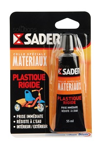 SADER COLLE PLASTIQUE RIGIDE EN TUBE DE 55 ML