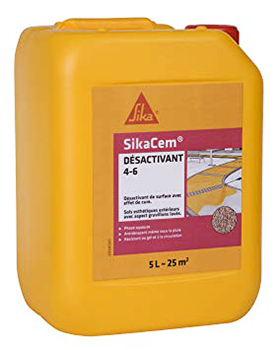 SIKACEM DESACTIVANT 4-6 BLANC EN BIDON DE 5 L