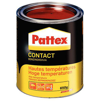 PATTEX CONTACT HAUTE TEMPERATURE EN BOITE DE 650 GR