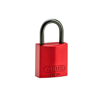 BRADY CADENAS ROUGE COMPACT ALUMINIUM ANSE 25 MM EN PAQUET DE 6