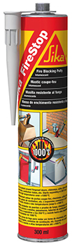 SIKA FIRESTOP MASTIC GRIS EN CARTOUCHE DE 300 ML