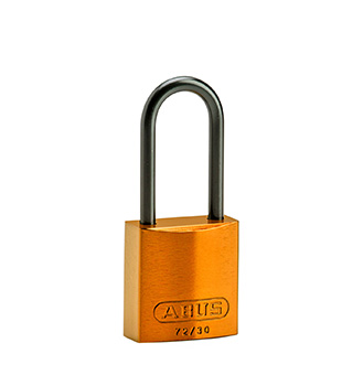 BRADY CADENAS ORANGE COMPACT ALUMINIUM ANSE 50 MM EN PAQUET DE 6