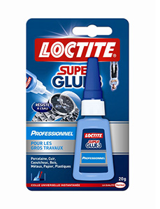 LOCTITE SUPERGLUE 3 PROFESSIONNEL BOUTEILLE EN FLACON DE 20 GR