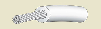 KZ 05 09 MARRON AWG16 1,34 MM² ( E 1619 ) EN BOBINE DE 250 M