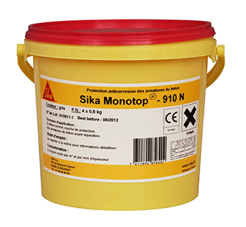 SIKA MONOTOP 910N  EN SEAU DE 4 DOSES DE 800 GR