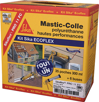 KIT SIKA ECOFLEX MARRON