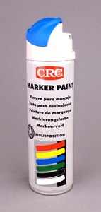 CRC MARKER PAINT BLEU FLUO EN AEROSOL DE 650 ML / 500 ML