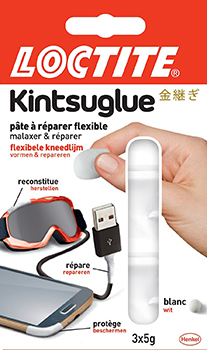 LOCTITE KINTSUGLUE BLANC EN BLISTER DE 3 x 5 GR