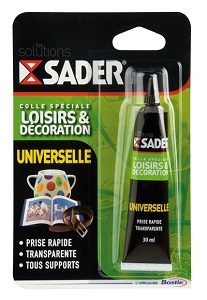 SADER COLLE UNIVERSELLE EN TUBE DE 30 ML