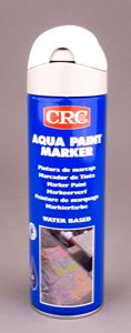 CRC AQUA PAINT MARKER BLANC EN AEROSOL DE 650 ML / 500 ML