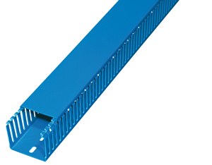 GOULOTTE GN-A6/4  BLEU 30 x 25  + COUVERCLE  EN LONGUEUR DE 2 M