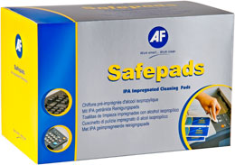 AF SPA100 SAFEPADS EN BOITE DE 100 CHIFFONS