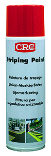 CRC STRIPING PAINT ROUGE EN AEROSOL DE 650 ML / 500 ML