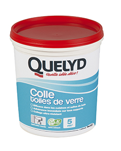 QUELYD COLLE TOILES DE VERRE EN POT DE 1 KG