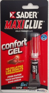 SADER MAXIGLUE CONFORT GEL EN TUBE DE 2 GR