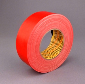 3M 389 ROUGE LARGEUR 25 MM EN ROULEAU DE 50 M