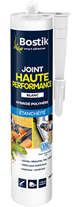 BOSTIK JOINT HAUTE PERFORMANCE BLANC EN CARTOUCHE DE 290 ML