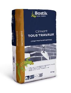 BOSTIK CIMENT TOUS TRAVAUX BLANC EN SAC DE 5 KG