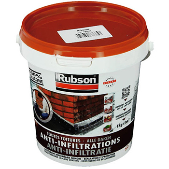 RUBSON TOITURES ANTI INFILTRATIONS GRIS EN BOITE DE 1 KG